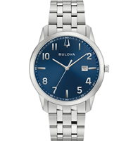 Armbanduhr Bulova Herr Classics in Stahl 96B475